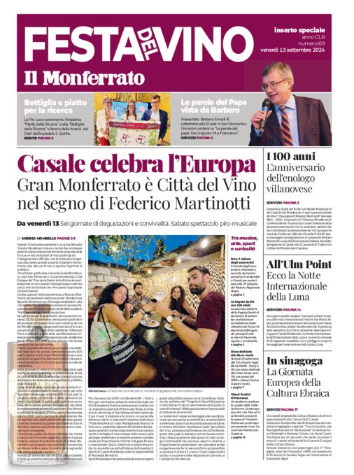 Il Monferrato - Edizione 69 del 13/09/2024